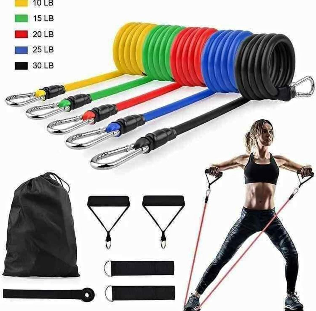 Miniatura 8 de Kit bandas elasticas tubulares 11 piezas